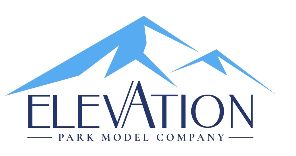 Elevation Park Model Company Logo